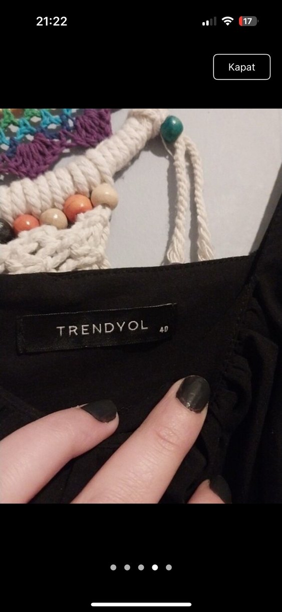 Siyah Mini Straplez Süet Elbise - Görsel 4