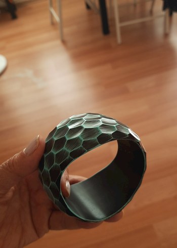 Turkuaz Desenli bileklik - Görsel 2