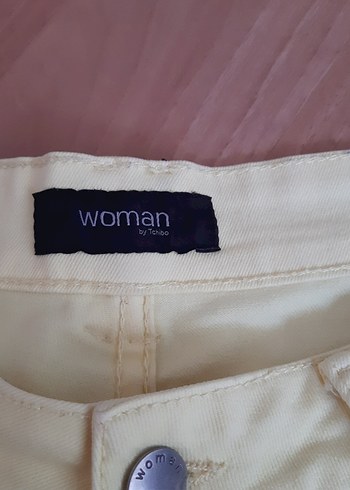 Diğer sari Kadın Mini Şort, Günlük Rahat Kesim