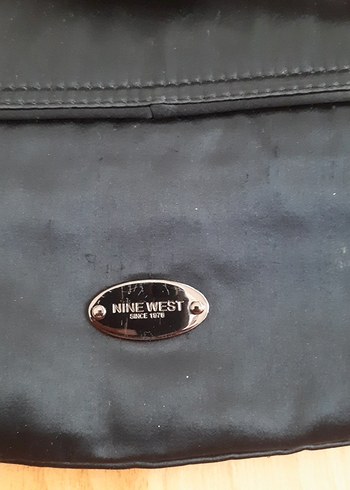 Beden Nine west Siyah Parlak Kadın El Çantası