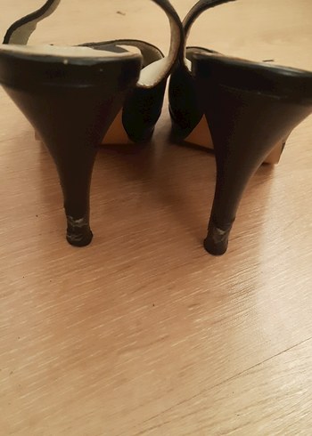 35,5 Beden siyah Renk Klasik Siyah Stiletto Tokalı Kadın Ayakkabı