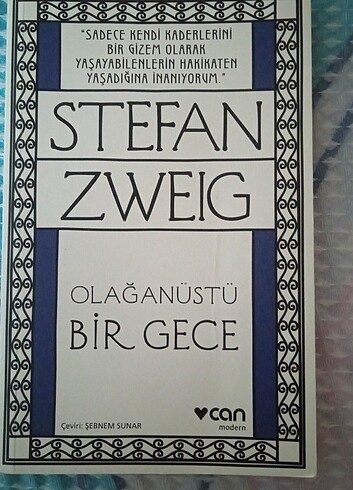  Beden Stefan zweig gecmise yolculuk olaganustu bir gece