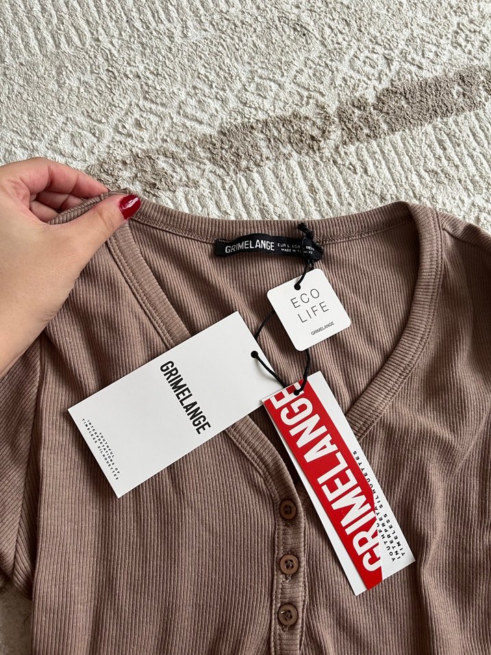 Vizon citcitli body v yaka grimelange - Görsel 4