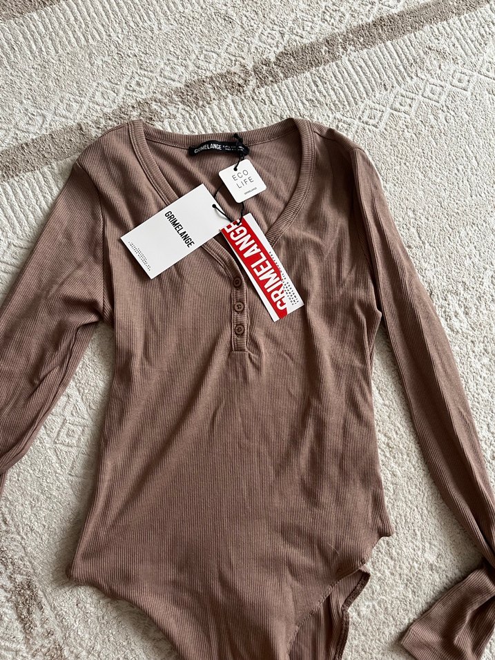 Vizon citcitli body v yaka grimelange - Görsel 2