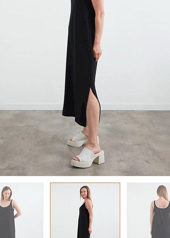 s Beden Uzun Salaş Elbise Fulla Moda