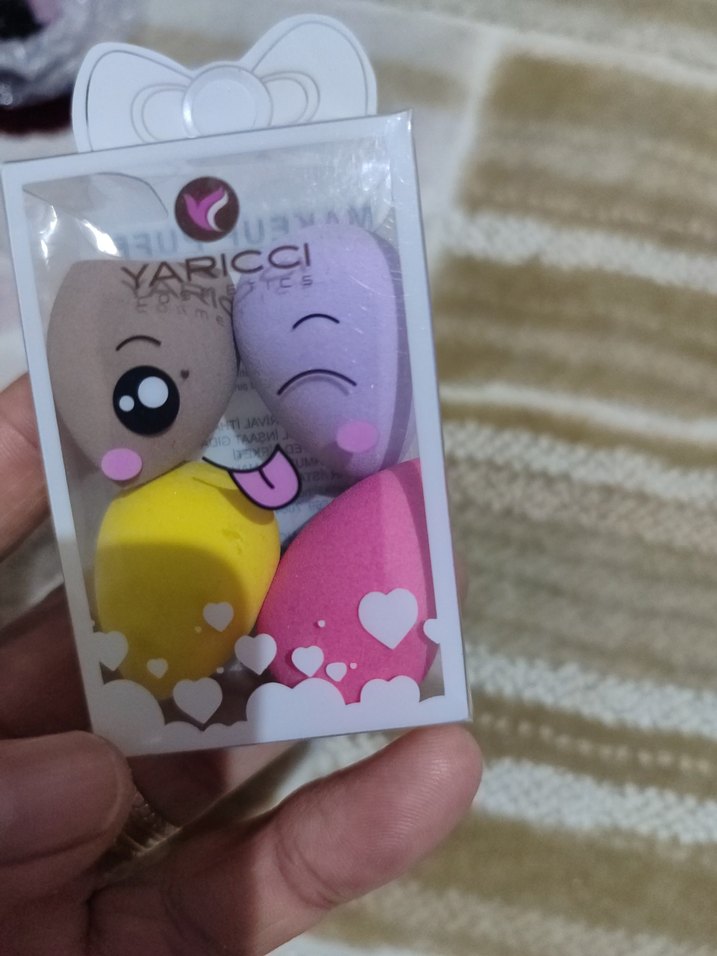 Pastel Renkli Makyaj Süngerleri Seti - Görsel 3