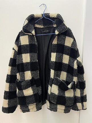 Pull&and bear peluş mont
