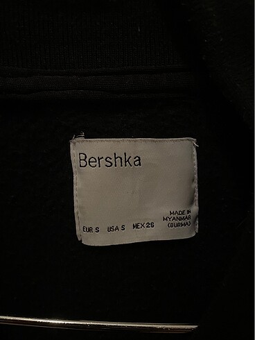 s Beden siyah Renk Bershka Ceket