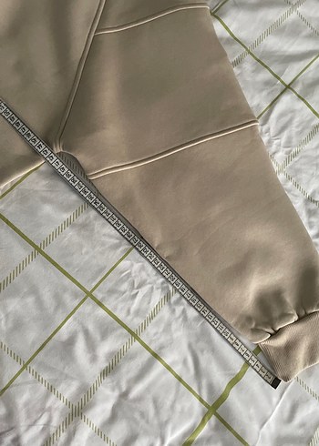 Bej Kadın Bisiklet Yaka Sweatshirt - Görsel 9