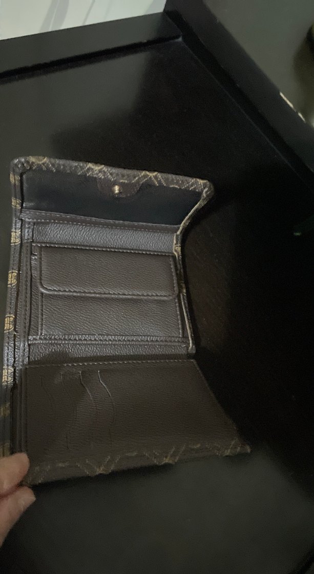 Kahverengi Deri Pierre Cardin Kadın Cüzdanı - Görsel 3