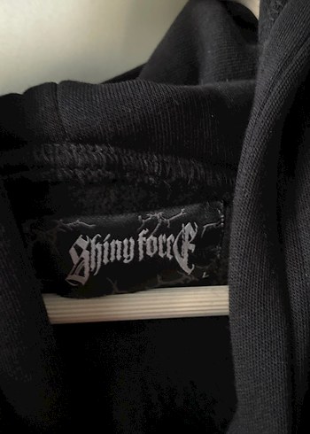 Kadın Mor Pullu Goth Sweatshirt - Görsel 5