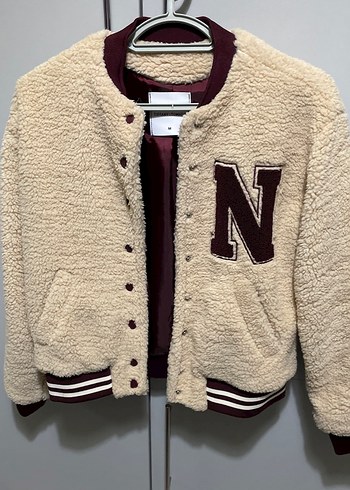 Kahverengi Peluş Kadın Ceket - Görsel 2