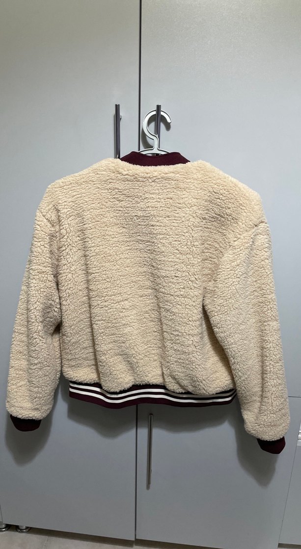 Kahverengi Peluş Kadın Ceket - Görsel 4