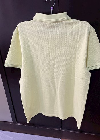 Sarı Pamuklu Erkek Polo Tişört - Görsel 3