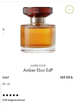 Oriflame Erkek Amber Elixir EdP 