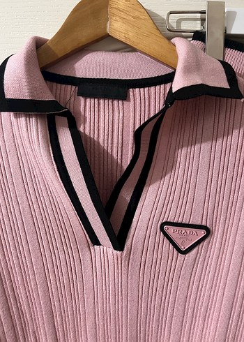 Pembe Örgü Kadın Eşofman Takımı - Görsel 2