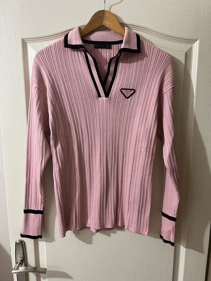 Pembe Örgü Kadın Eşofman Takımı - Görsel 4