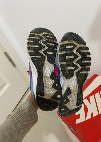 Nike Mavi Gri Kadın Spor Ayakkabı - Görsel 4