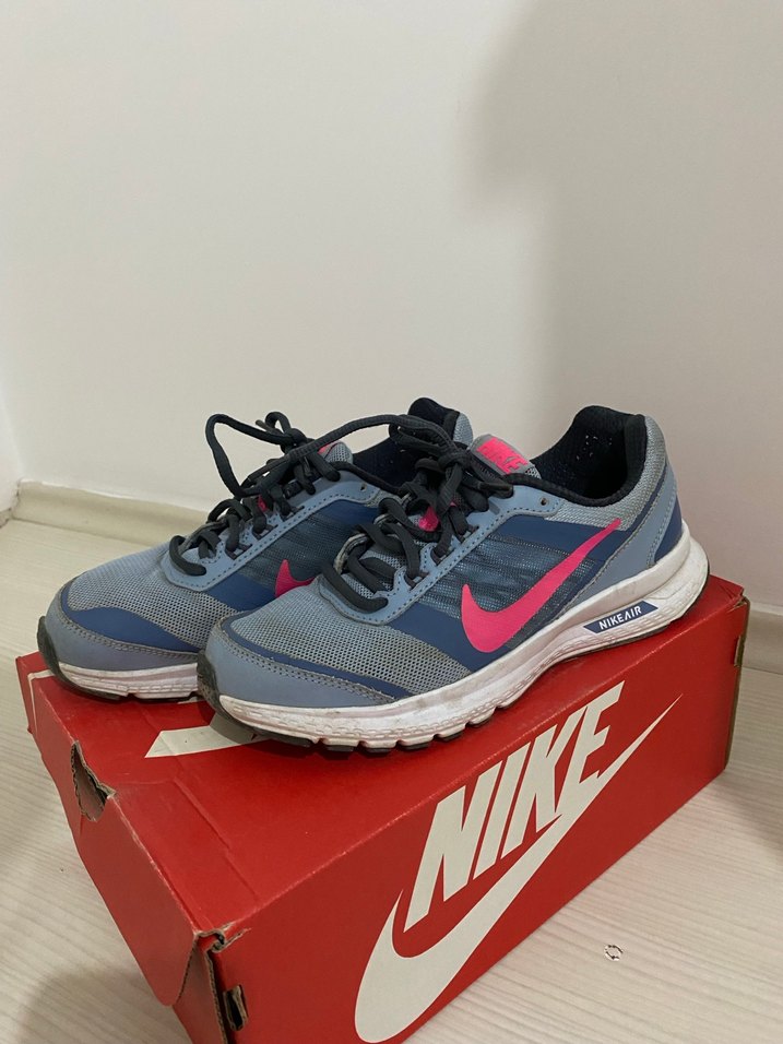 Nike Mavi Gri Kadın Spor Ayakkabı - Görsel 3