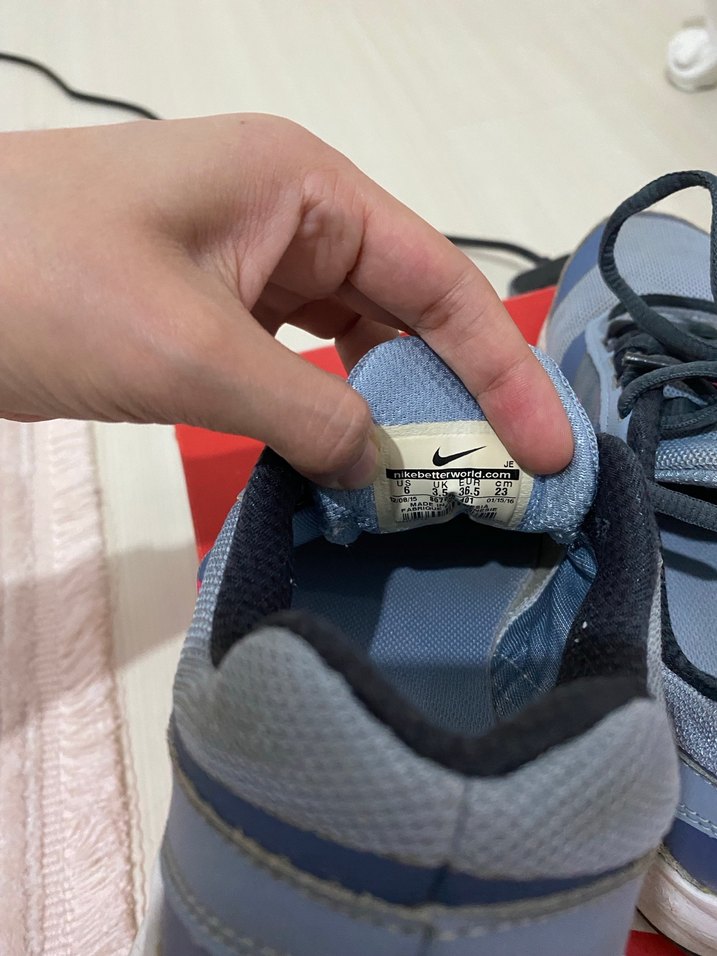 Nike Mavi Gri Kadın Spor Ayakkabı - Görsel 5