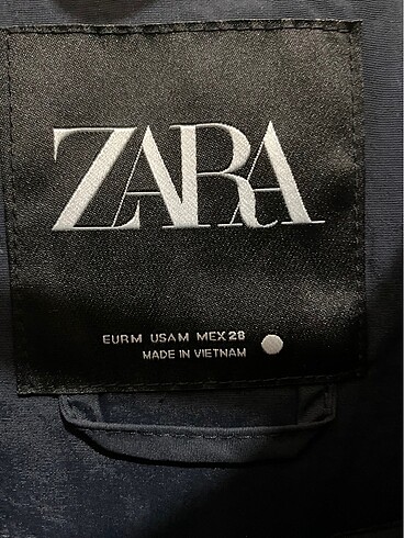 m Beden lacivert Renk Zara mont