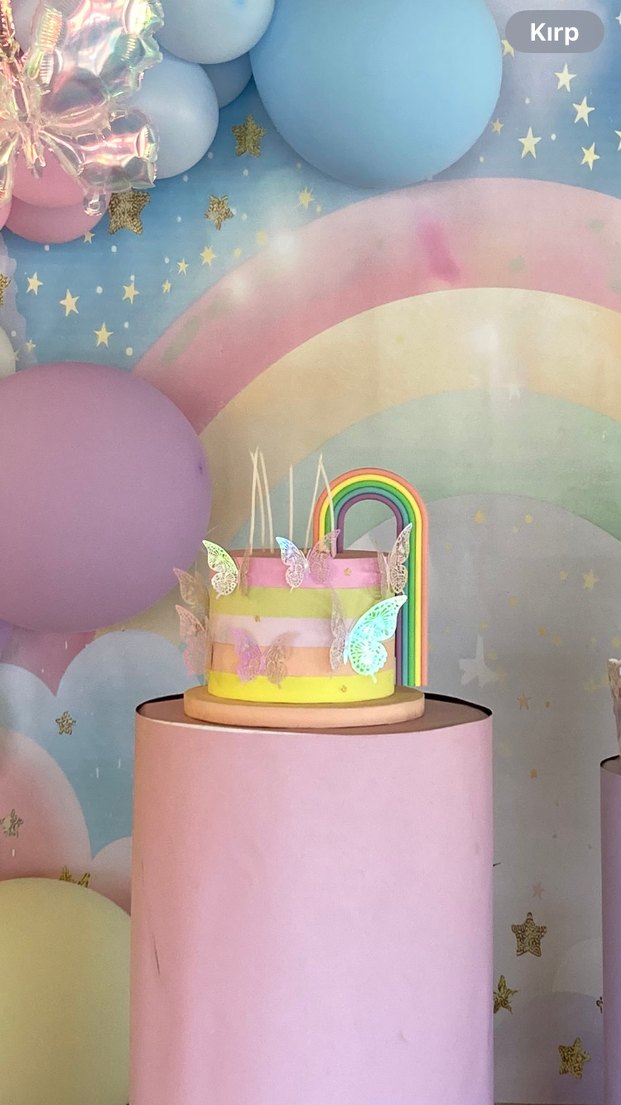 Kelebek pasta süsü - Görsel 4