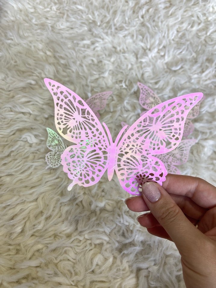 Kelebek pasta süsü - Görsel 2