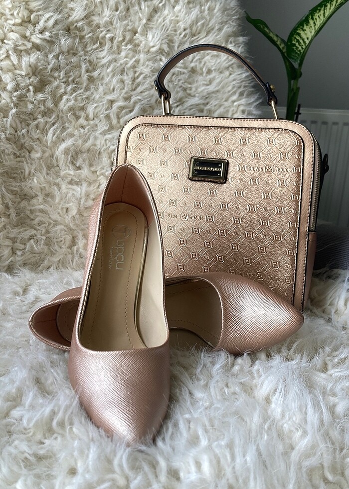 Bronz renk Çanta - Görsel 4