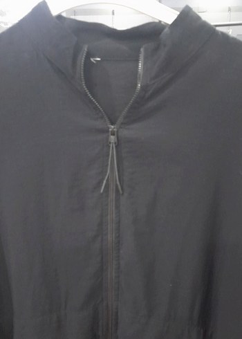 Uzun Siyah ayrobin kap Kadın - Görsel 2