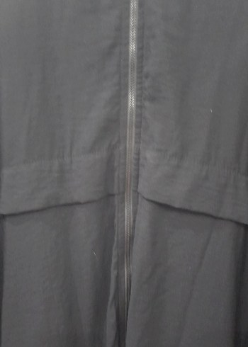 Uzun Siyah ayrobin kap Kadın - Görsel 3