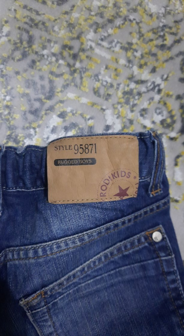 Erkek Çocuk Mavi Regular Fit Kot Pantolon - Görsel 3