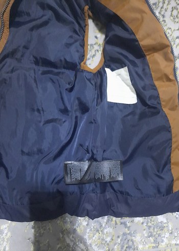 Kahverengi Lacivert Erkek Çocuk Yelek H&M - Görsel 3