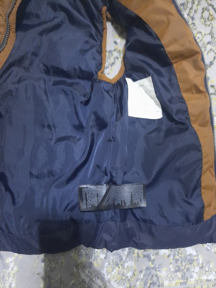 Kahverengi Lacivert Erkek Çocuk Yelek H&M - Görsel 3