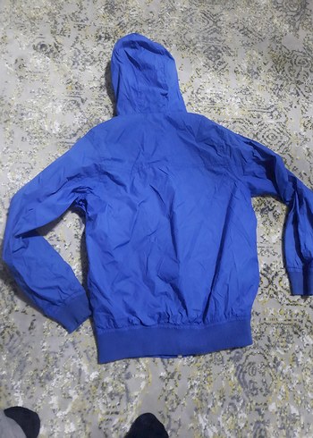 Kapüşonlu Mavi Erkek Çocuk yağmurluk - Görsel 3