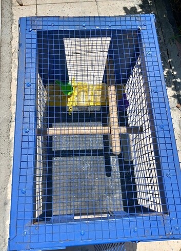 Beden Büyük boy kafes tavşan papağan kuş beslenir