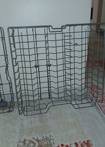 Ikea Gri Bıçak ve Çatal Tutucu bulaşık makinesi sepeti