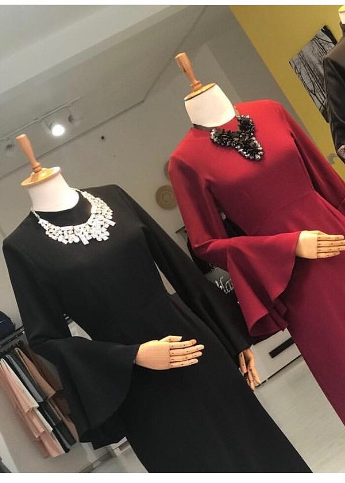 Siyah elbise - Görsel 2