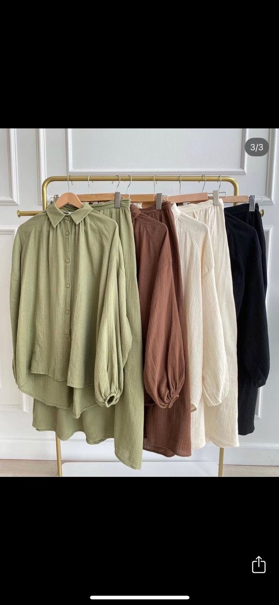 Müslin etek takım - Görsel 2