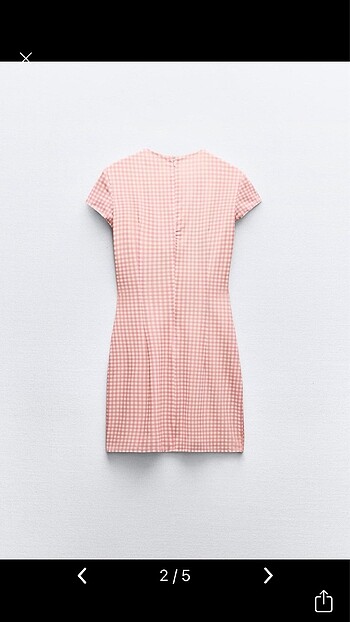 xs Beden Zara elbise