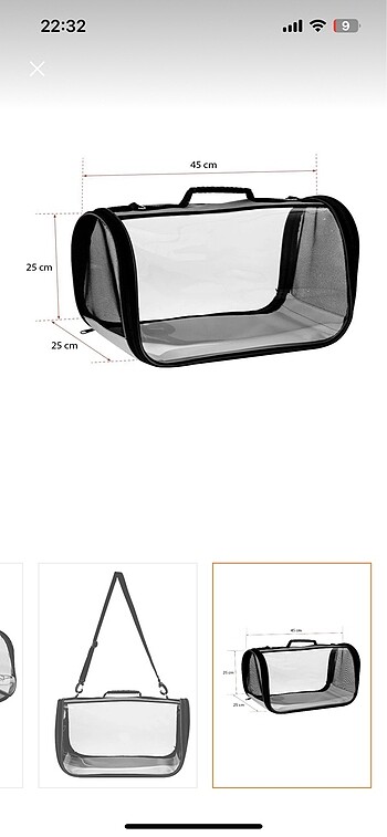 Kedi- Köpek taşıma çantası - Görsel 5