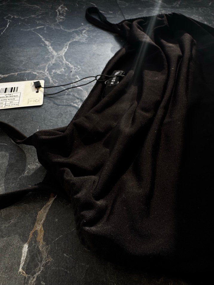 MİLLA SİYAH UZUN ELBİSE - Görsel 3