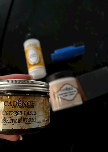 Yves Rocher Ahşap desen yapma seti Cadence Parlatıcı ve Mat Vernik Seti