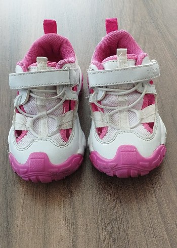 Kız Çocuk Vicco Pembe Sneakers Velcro Bantlı