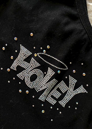 Sheinside Shein Tek Omuz Crop Bluz