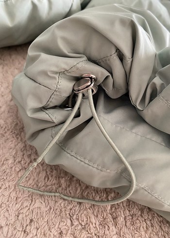 xs Beden Bershka Şişme Yeşil Mont