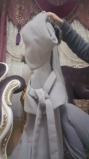 l Beden gri Renk astarlı mont