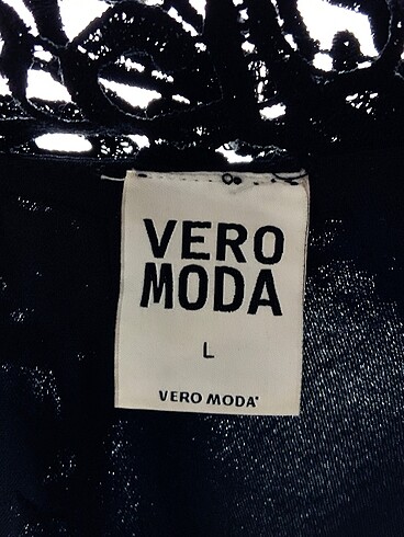 l Beden siyah Renk Vero Moda Kısa Elbise %70 İndirimli.