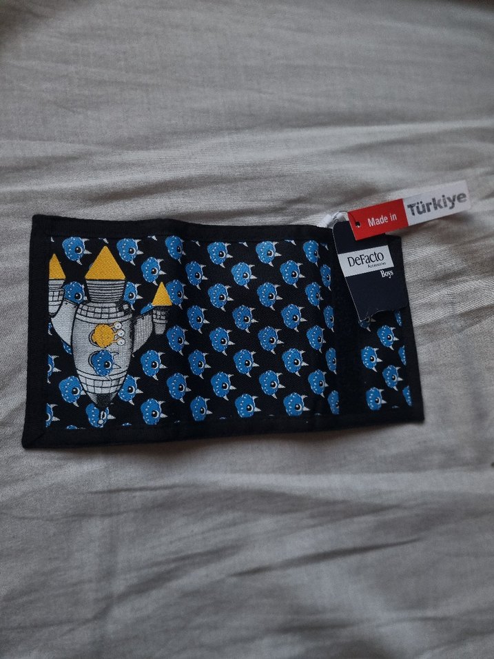 Roket Baskılı Defacto Cüzdan - Görsel 4
