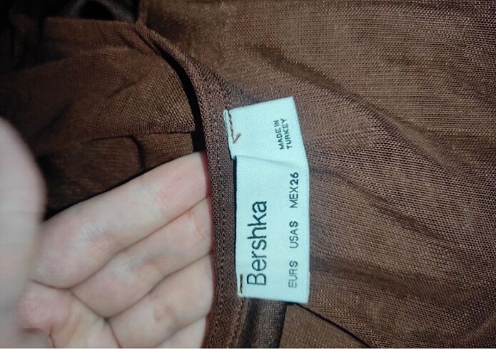 s Beden bershka elbise