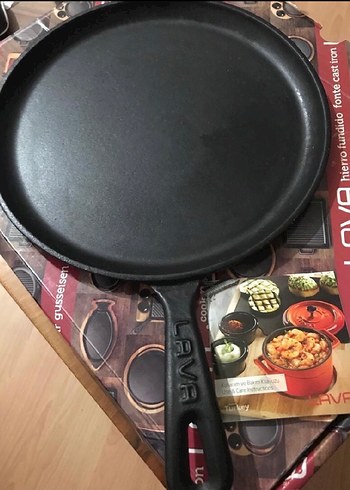 Lav Siyah Döküm Tava